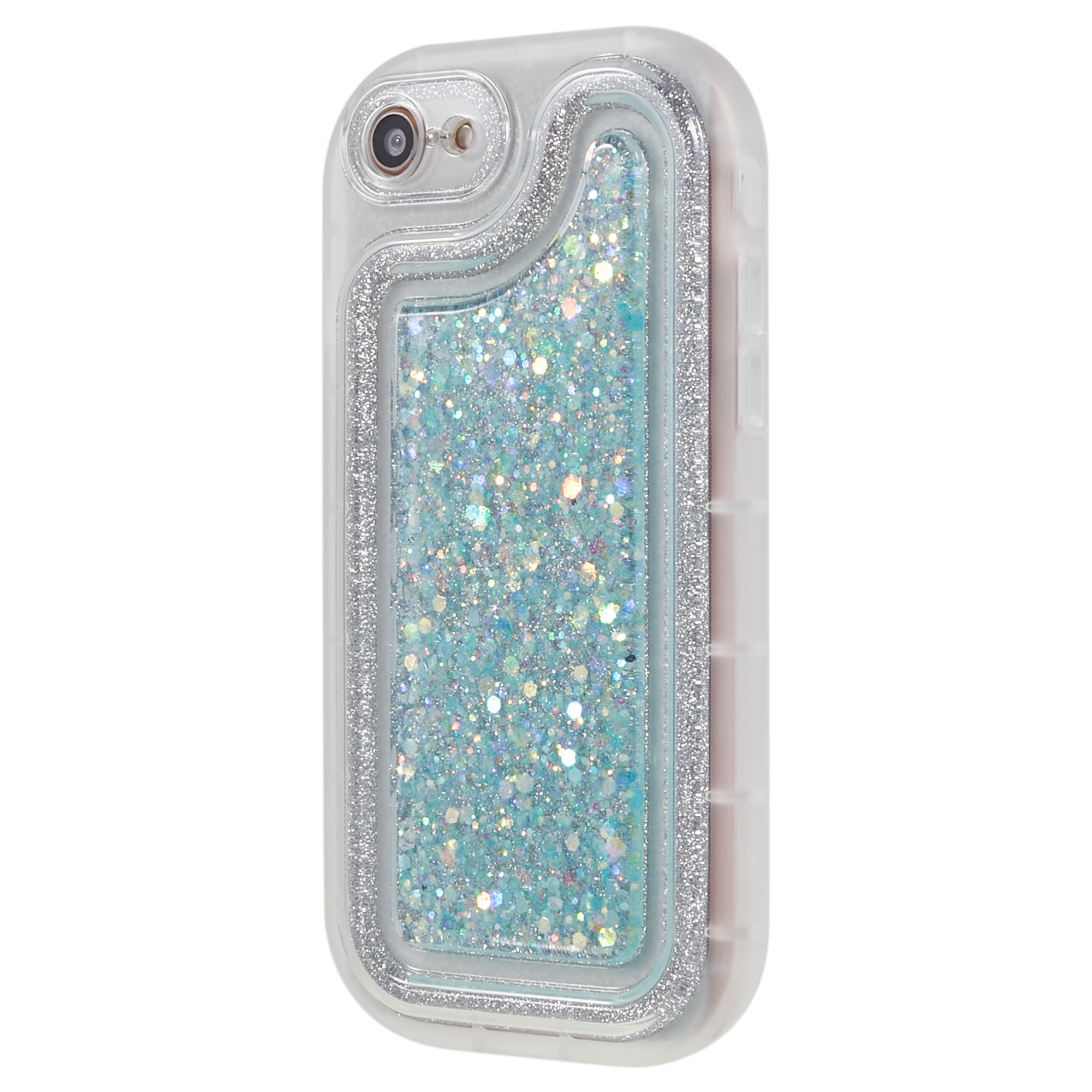 Glitter Phone Case for iPhone 7/8 4.7 inch/SE (2020)/(2022) Soft TPU Epoxy Shockproof Cover Glitter Phone Case for iPhone 7/8 4.7 inch/SE (2020)/(2022) Soft TPU Epoxy Shockproof Cover